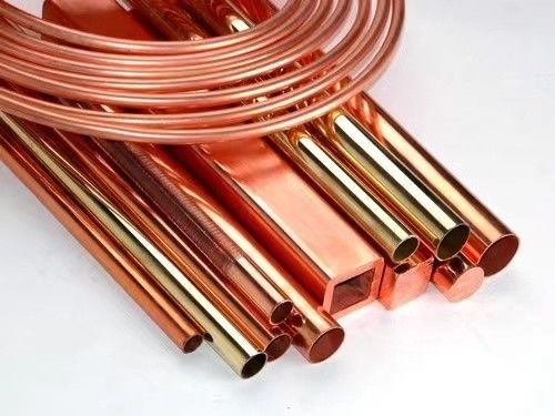 AISI BS 35mm Hard Temper Seamless Copper Pipe C12200 C12300 Fire Resistant